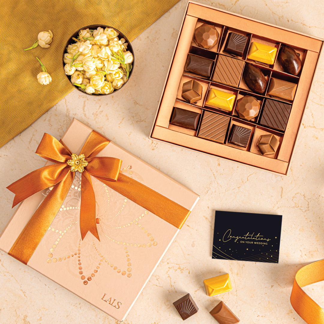 Rose Gold Jasmine (16 pcs) Lals Chocolate and Gifting Brand in Pakistan