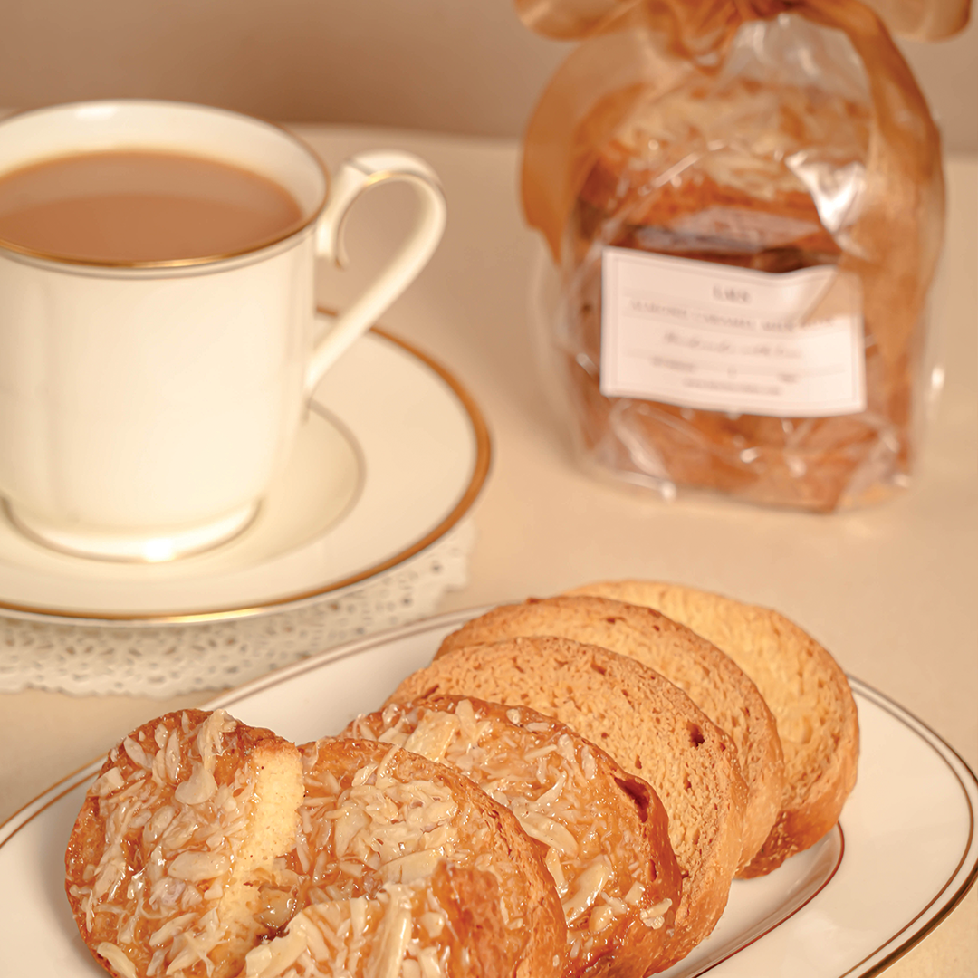 Almond Rusk Almond Caramel Rusk KHI Only – Lals - Chocolate and Gifting Brand in ...