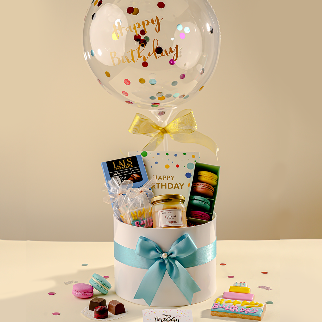 Birthday Love Hamper With Balloon KHI ONLY