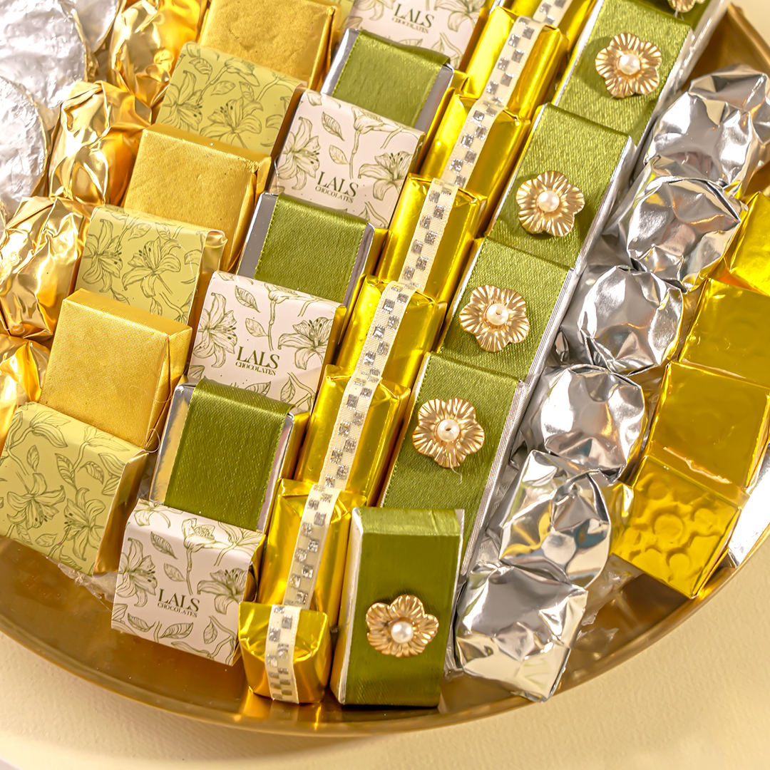 Jade Gold Chocolate Platter