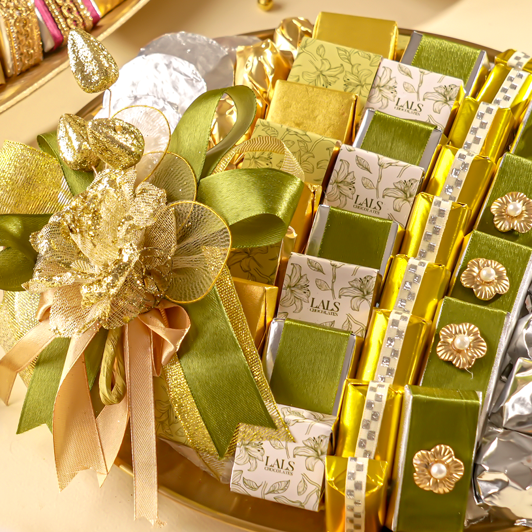 Jade Gold Chocolate Platter