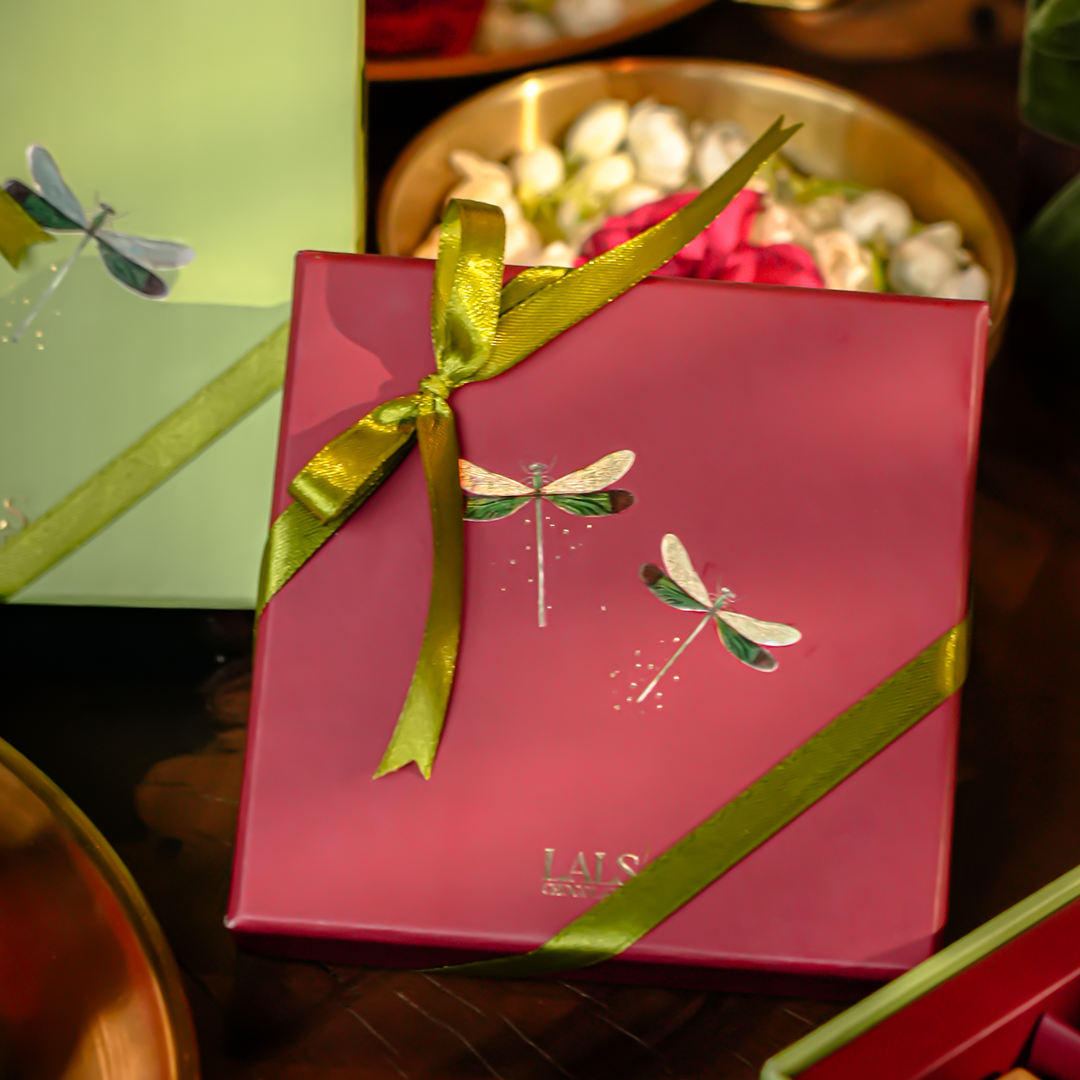 Ruby Dragonfly (4 Pcs)