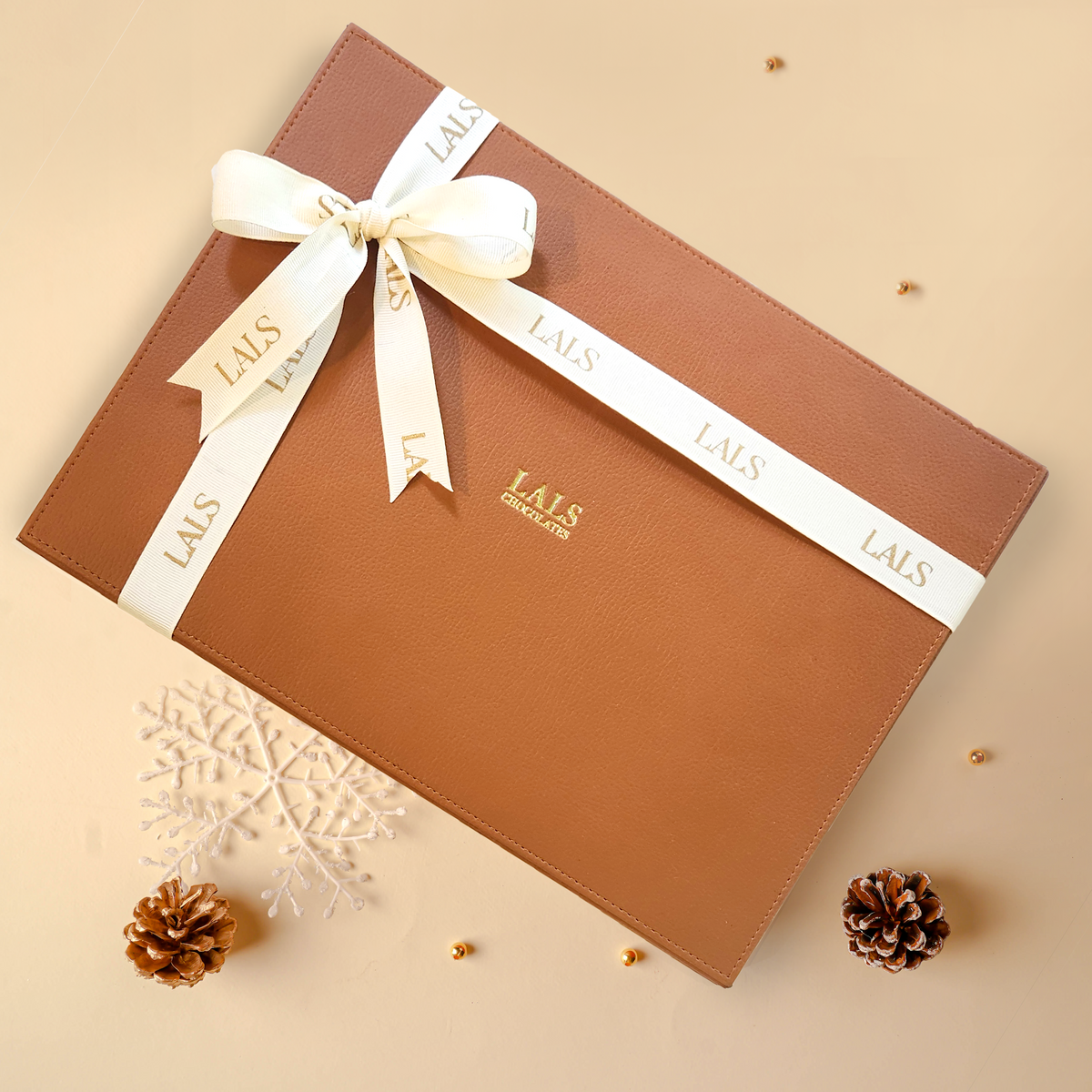 Tan Leather Box (42 Pcs) – Lals - Chocolate and Gifting Brand in Pakistan